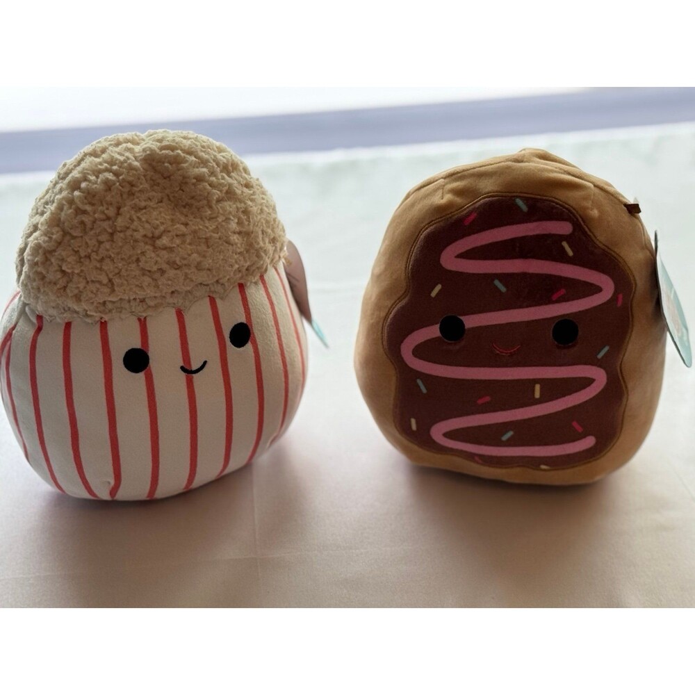 Squishmallow Brand, Pop Tart & Popcorn Stuffed Animals, Comfort Toys For Kids - Picture 10 of 10